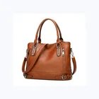 Vintage pu Satchel Handbag Handmade Crossbody Woman Handbags Tote Purse Shoulder Bags