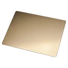 Free samples 4X8 4X10 1.0mm 1.2mm thickness sandblasted finish stainless steel plate made in china hongwang factory