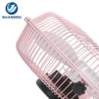 Energy saving solar power usb charging die casting aluminum portable solar fan