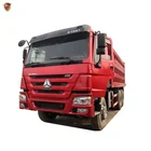China manufacturer low price used howo dump tipper truck sale