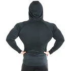 Hoodie Shirt Long Sleeve Sweat Wicking Fitness Gym Wear Workout Running Hoodie Men Sports T Shirt