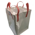 Bag Pp Customized 1000kgs And 1500kgs Top Cross China Logo Bulk Storage Food Flat Printing Package