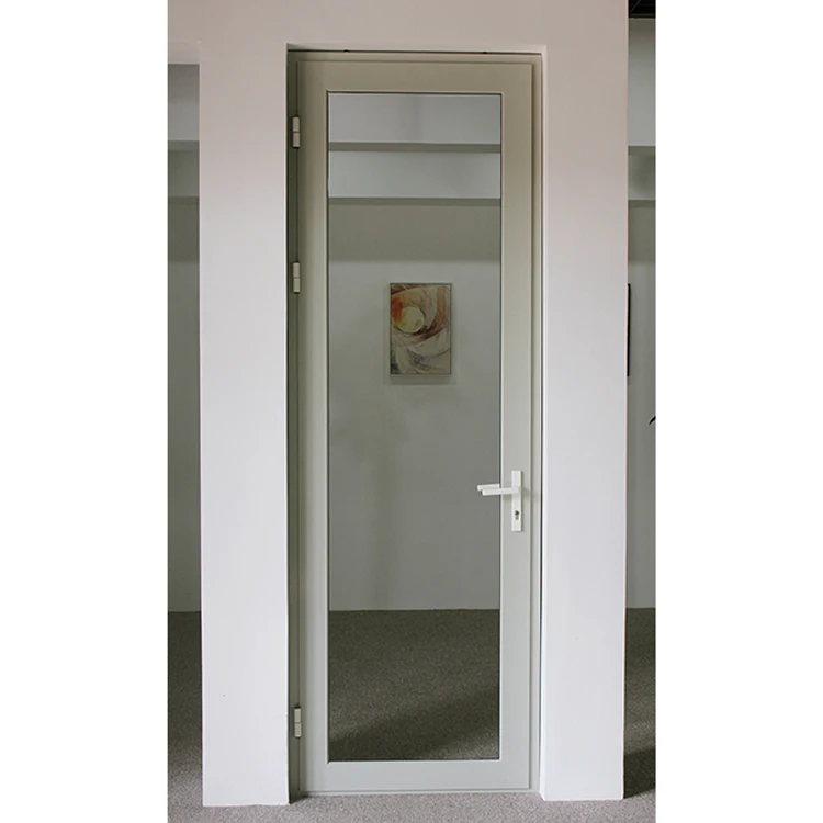 De alto rendimiento, de corte térmico interior moderno exterior de cristal de marco de aluminio puertas bajo el umbral de la puerta de la