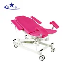 High Performance Obstetric Techmel Hospital Delivery Bed Obstetric And Gynecology Table