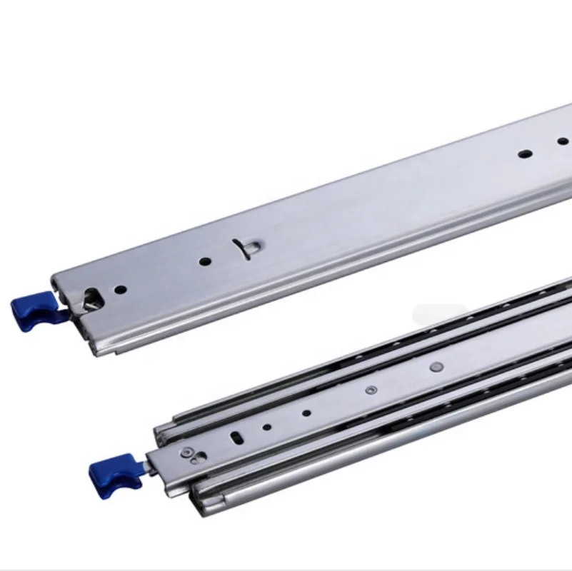 800mm Heavy Duty 225kg Locking Drawer Draw Slides Glide Rails
