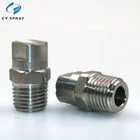 Car washing ,cooling low pressure cleaning ,quenching ss flat fan spray nozzle