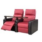 LEADCOM luxury leather electric cinema reclining sofa (LS-813B)