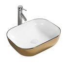 Modern Style Home Furniture Bathroom Art Ceramic Hand Wash Basin Ceramic Sink