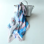 Top Selling Wholesale Chiffon Silk Crepe Scarf For Women Girls