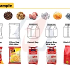 Potato Chips Packing Machine Easy To Operate Snack Potato Chips Packing Machine Price