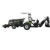 Agricultural Used Mini Tractor With Front End Loader And Backhoe From China Factory Supply