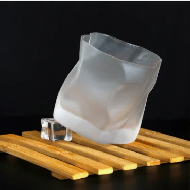 haonai portable capacity 8oz 10oz of Crystal Glass Cups Transparent Whiskey Glasses cup Water Glass