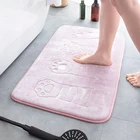 Multi-purpose Kitchen Bathroom Bath Memory Foam Anti-skid Waterproof Bathmat Doormat Carpet Rug Mat