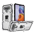 2 IN 1 Kickstand Mobile Phone Case Cell Back Cover For lg k31/k51/stylo 6/harmony 4