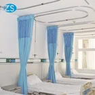 Fabric Beacuty Thickened Flame Retardant Waterproof Hospital Medical Bed Curtains