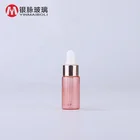 1ml 1ml 2ml 3ml 5ml Clear Rose Gold Glass Dropper Bottle Vials With Rose Gold Aluminium Dropper