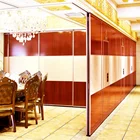Egood Soundproof sliding folding partition wall door for clamping pakistan lahore banquet hall