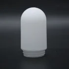 Professional wholesale mini screw cylindrical glass lampshade