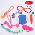 Pet Toys Dog Toy Dog Toy Combination Set of Cotton Rope Teeth Grinding Toys Pet Chew Toy