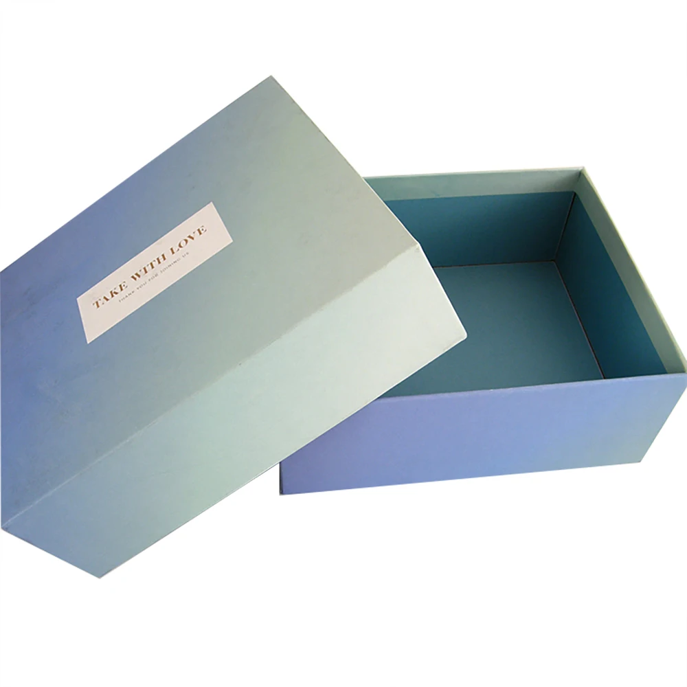 customized clothing paper gift box dress packaging with bow tie
