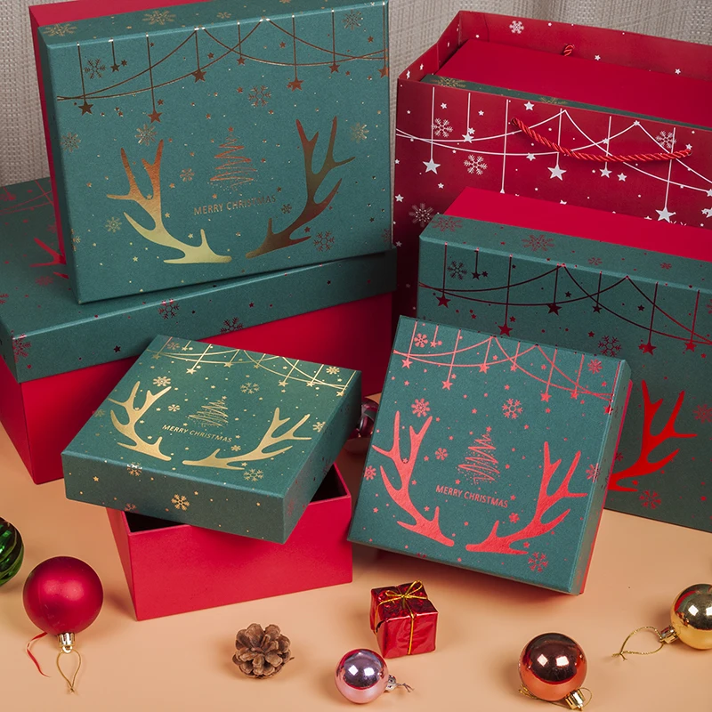 paper gift box for christmas gift packing customb