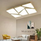 Smart Dimmable Unique Modern Surface Mounted Puzzle CCT Changed Square Led Ceiling Light