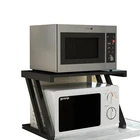 Kitchen Storage Holders Wood Microwave Oven Shelf Stand Kitchen Appliances Storage Rack Cabinet