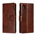 Luxury Glossy PU Leather Multi Card Slot Double Flip Cover Wallet Case For Samsung Galaxy Note 10 Plus