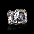 Synthetic White Color 2.0 Carat Radiant Cut Moissanite Diamond Ring