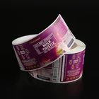 Custom Health Care Products Medicine Bottle Packaging Paper Sticker Label Vitamin Supplement lebels
