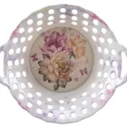 Plastic Fruit Basket Plastic High Quality Hollow Design Plastic Melamine Fruit Basket