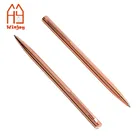 Wholesale or Custom luxury gift pen,metal rose gold twist ballpoint pen,black ink medium point for office.
