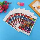 Customized Logo Printed Kiss Cut Sticker Sheet, Adhesive A4 Paper Sheet Sticker Printing for Kids