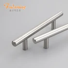 Modern Simple 304 stainless steel brush long handle for drawer cabinet door 5701