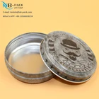 NB-PACK Luxury Custom Printed Round New Packaging Spice Metal Tin Jar
