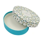 Wholesale Custom Printed Cardboard Paper Oval Shaped Soap Gift Packaging Box