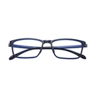 No metal screwless new TR90 unisex comfortable ultralight full plastic rim glasses frame