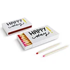 Matches Quality Matches Custom Designed Pink Head Matches For Gift Promotion