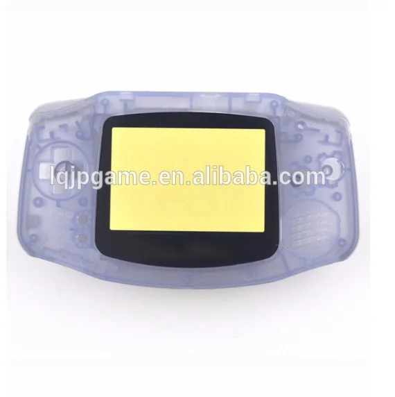Clear Color Replacement Shell for GBA Game Console Full Games Housing Shell for Gameboy Advance Shell