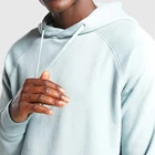 Wholesale OEM White Hoodies 100% Cotton Custom Hoodie Casual Wear Fashion Plain Hoodies