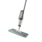 Boomjoy P2 high quality big bottle wood floor cleaning quick & clean wet and dry using aluminum pole water spray mop