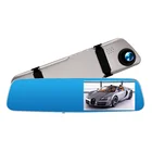 Factory Direct 5 inch IPS HD full sony touch screen dual lens dash cam 1080p Night Vision dvr car mirror camera video