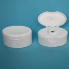 Plastic tube cap for plastic flat bottom test tube with screw cap