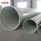Factory direct wholesale custom frp pultrusion products/ fiberglass square pipe grp frp pipe frp pipes