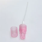 12 Cap Wholesale 12 18 20 24 28 Pink Plastic Screw Cap Perfume Atomizer Pump Sprayer For Bottles