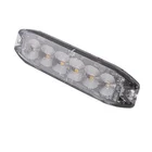 18W Mini A MENÉ Des Lumières Stroboscopiques R10 Standard de Bâti de Surface de Lampes Pour Camion Moto Offroad Véhicules