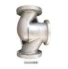 XD hi quality OEM DN 25-200 casting pump flange pump body casting valve casting