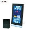 Multi Radio Controlled Desktop Clock With Humidity And Temperature