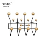 Packaging Customization Professional Design Modern Heated Wall Mounted Wooden Coat Rack
