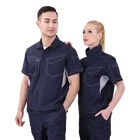 Men safety work uniform and work wear clothes for worker